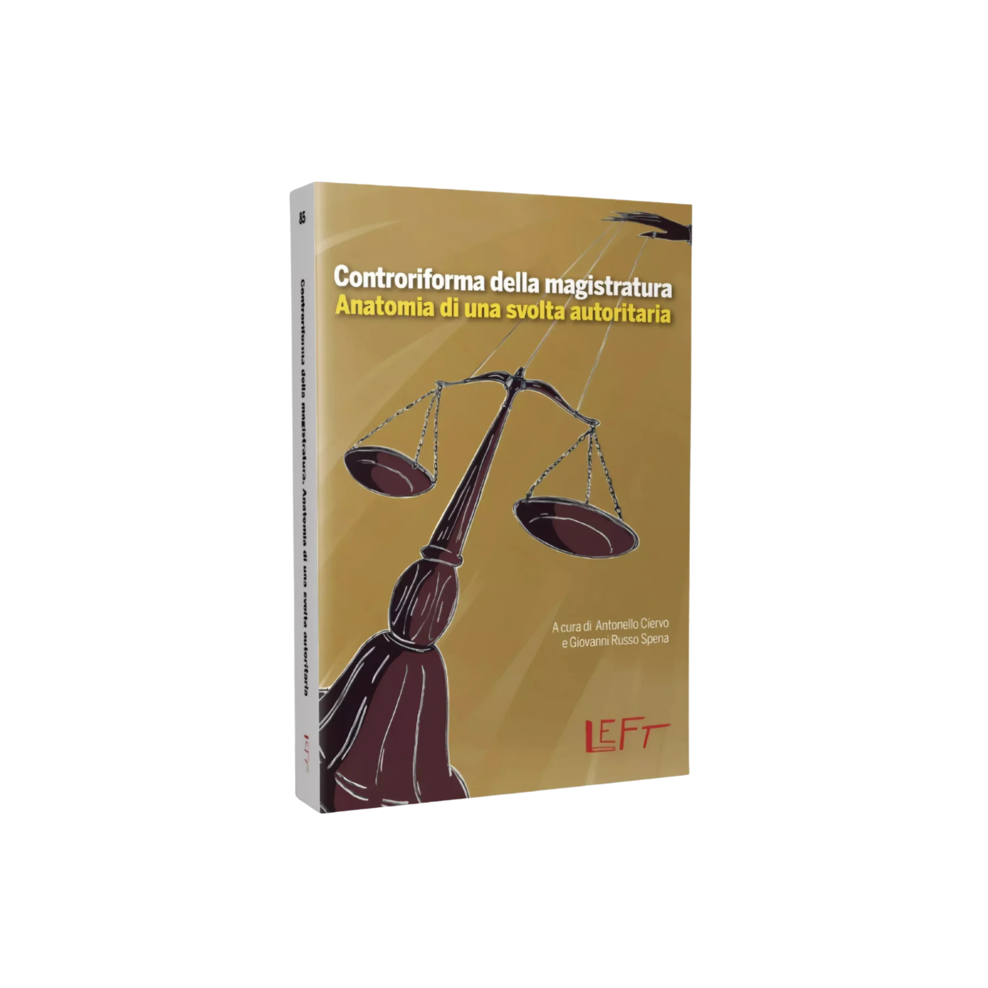 Copertina del libro "Controriforma della giustizia"