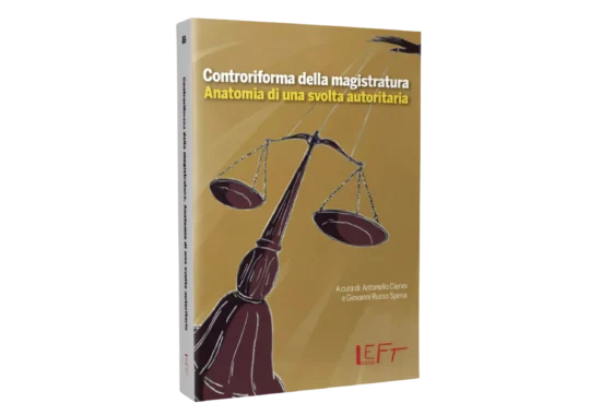 Copertina del libro "Controriforma della giustizia"