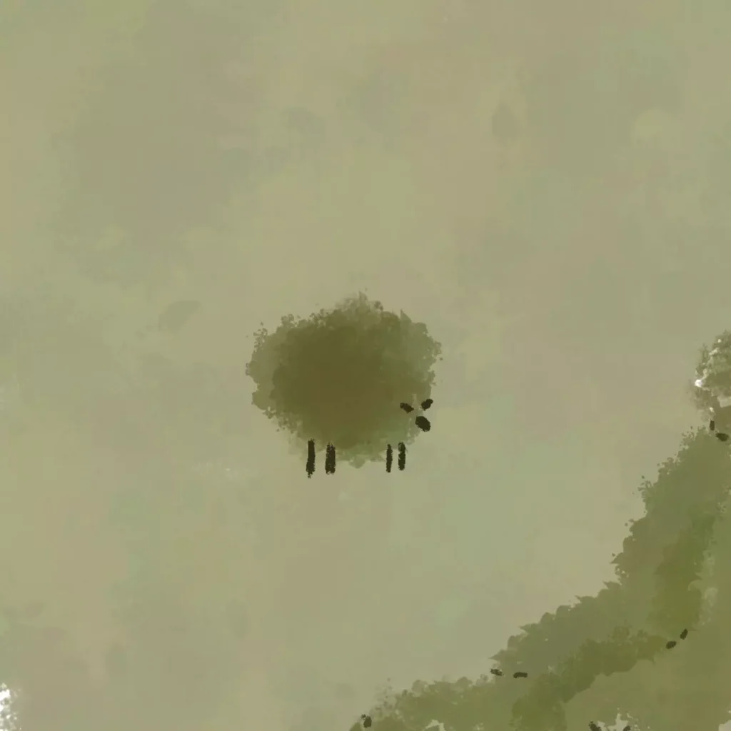 pecora illustrazione disegno